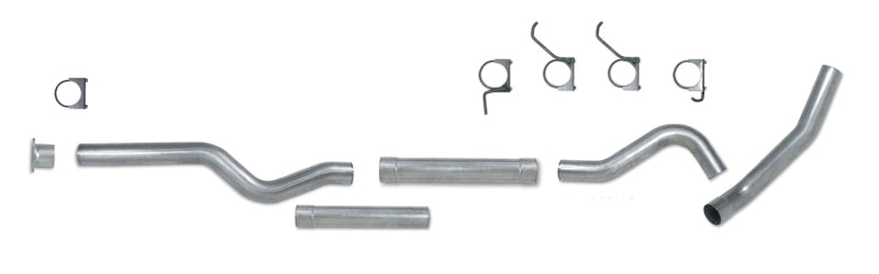 Diamond Eye Performance Diamond Eye KIT 4in Catback Single MFLR RPLCMENT PIPE SS 01-05 CHEVY/GMC 6.6L 2500/3500