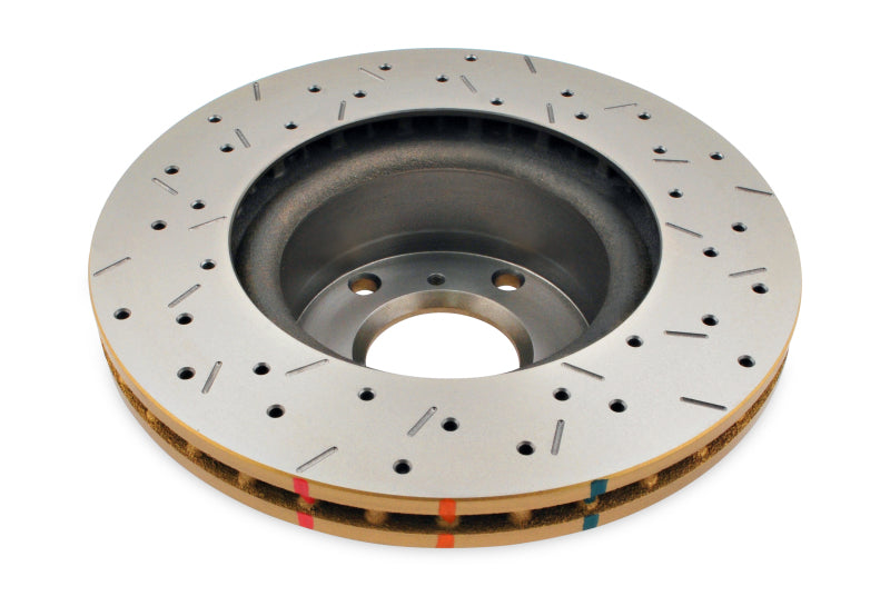 DBA 99-04 Land Rover Range Rover Front 4000 Series Drilled & Slotted Rotor