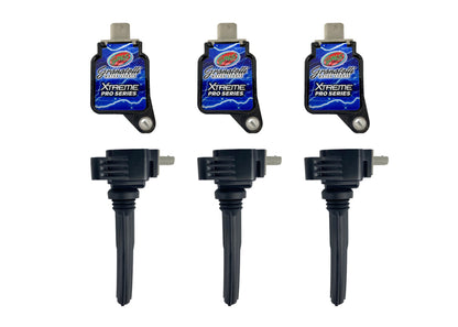 Granatelli Motor Sports Granatelli 17-18 Ford EcoBoost 3.5TT Hi-Perf Coil-On-Plug Wire Conn Kit w/Coil Packs (65K Volts)