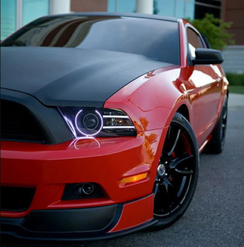 ORACLE Lighting Oracle Ford Mustang 13-14 Halo Kit - HID (Projector) Style - ColorSHIFT w/ BC1 Controller
