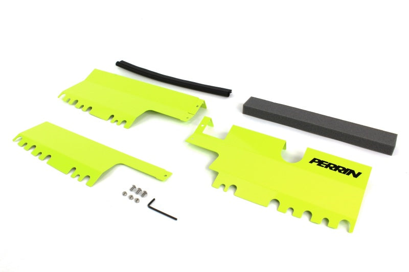Perrin Performance PERRIN 15-21 Subaru WRX/STI Radiator Shroud (With/Without OEM Intake Scoop) - Red