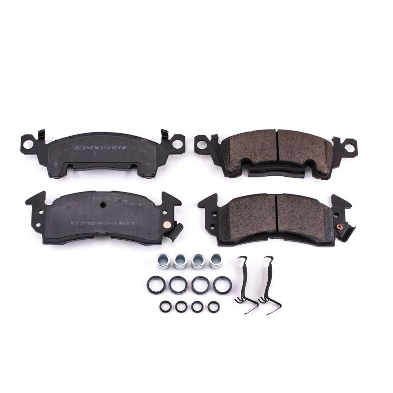 PowerStop Power Stop 73-75 Buick Apollo Front or Rear Z17 Evolution Ceramic Brake Pads w/Hardware