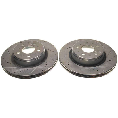 PowerStop Power Stop 17-21 Tesla 3 Rear Drilled & Slotted Rotor (Pair)