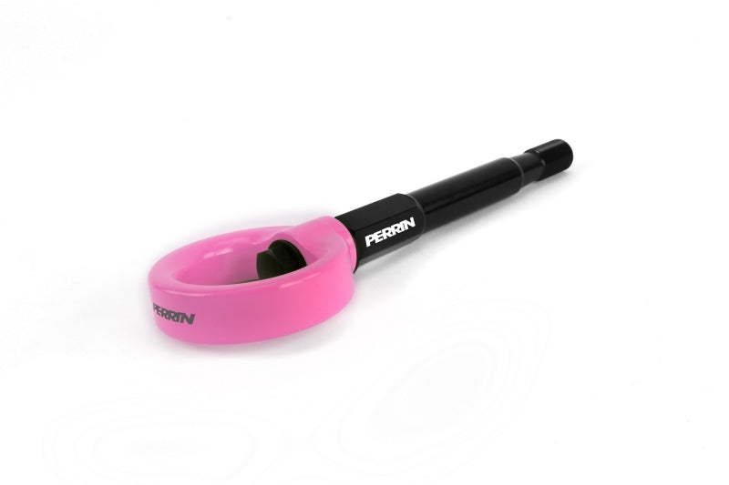Perrin Performance PERRIN 15-21 Subaru WRX/STI / 24-26 Crosstrek / 25-26 Forester Tow Hook Kit (Rear) -  Hyper Pink