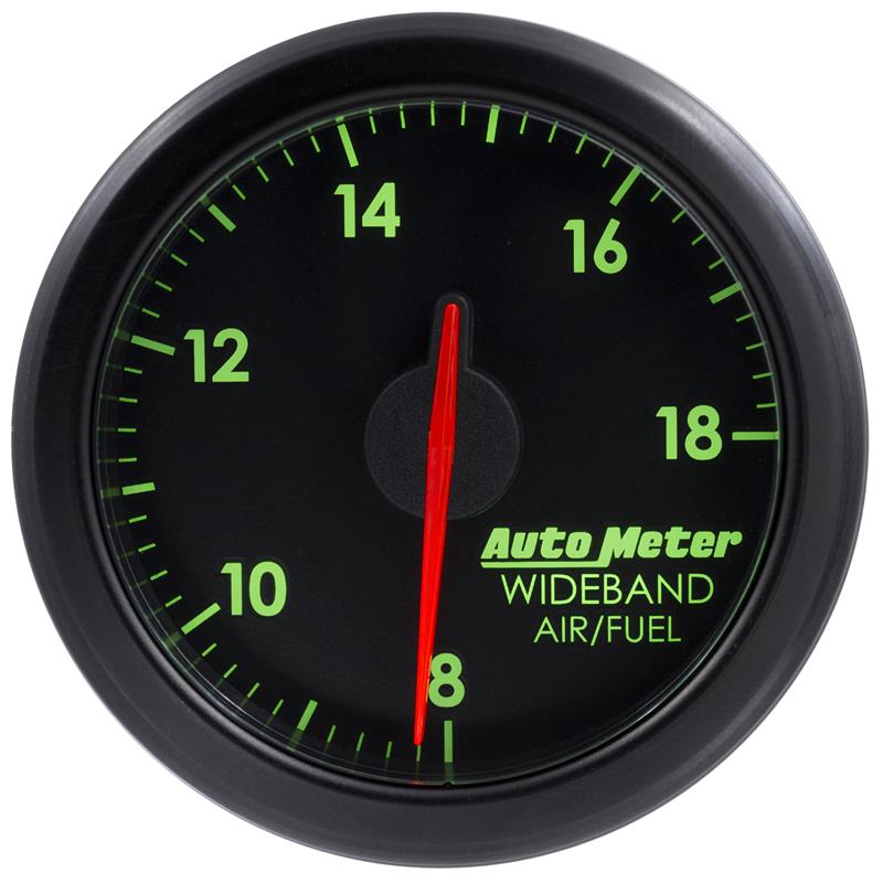 Autometer Airdrive 2-1/6in Wideband Air / Fuel Gauge 10:1-17:1 ARF Range - Black