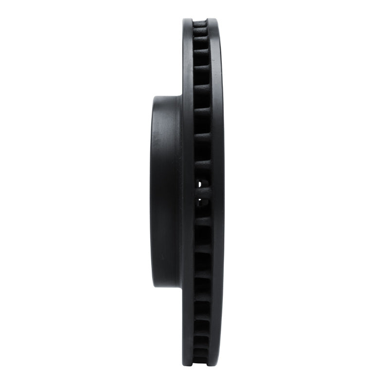 R1 Concepts R1 16-22 Nissan NP300 Frontier (Mexico) Front Right Drilled & Slotted Black Brake Rotor