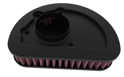K&N Engineering K&N Replacement Unique Air Filter 6.625in L x 4.75in W x 1.625in H with 1 Flange for Harley-Davidson