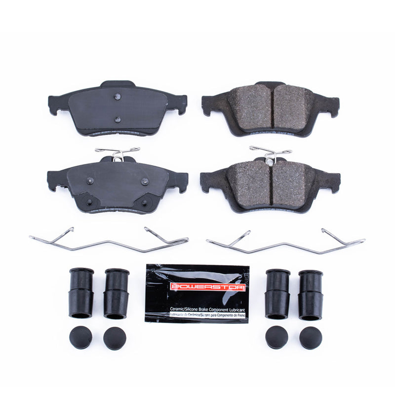 PowerStop Power Stop 2016 Ford Focus Rear Z23 Evolution Sport Brake Pads w/Hardware