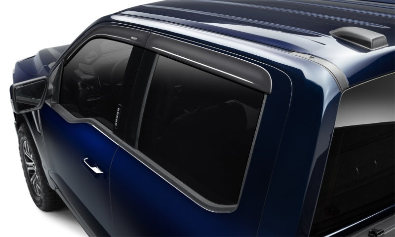 Husky Liners 07-14 Cadillac Escalade ESV Ventvisor Low Profile (4pc) - Smoke