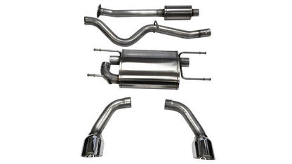 CORSA Performance Corsa 2012-2025 Scion FRS / Subaru BRZ Polished Sport Cat-Back Exhaust