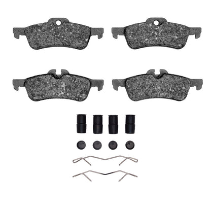 R1 Concepts R1 02-08 Mini Cooper (Excl Clubman) Rear Performance Sport Pads & Hardware Kit