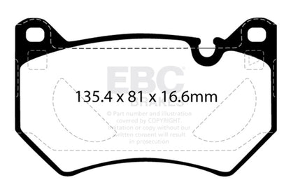 EBC 2018+ Audi Q5 FY 2.0T Ultimax Front Brake Pads