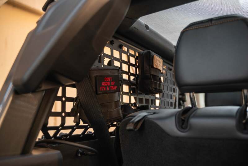 DV8 Offroad DV8 21-24 Ford Bronco 2-Door Rear Window Pocket Molle Panels