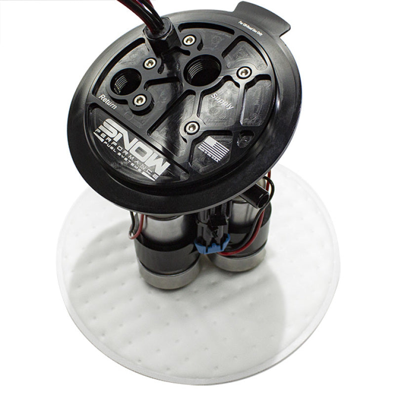 Snow Performance Snow 2015+ Dodge Hellcat/Demon/Redeye High Output Fuel Hat - Triple Pump