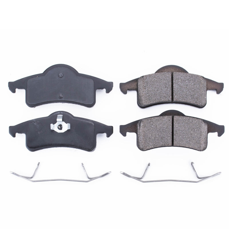 PowerStop Power Stop 99-04 Jeep Grand Cherokee Rear Z17 Evolution Ceramic Brake Pads w/Hardware