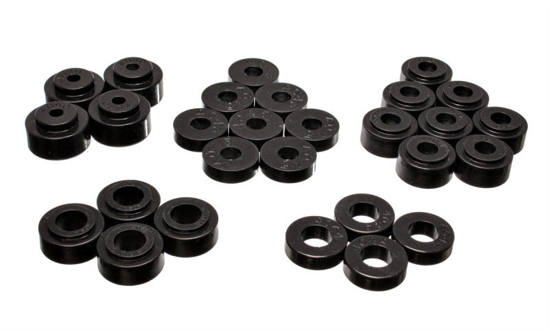 Energy Suspension GM Body Mount Set - Black
