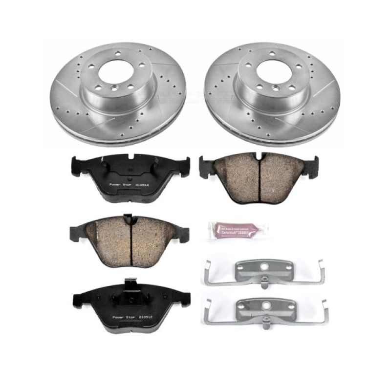 PowerStop Power Stop 09-10 BMW 328i xDrive Front Z23 Evolution Sport Brake Kit