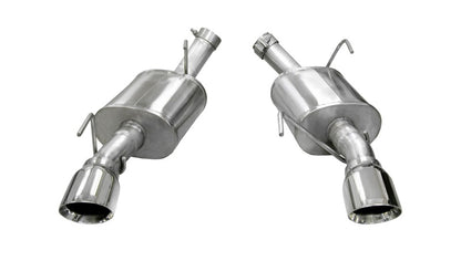 CORSA Performance Corsa 2005-2010 Ford Mustang Shelby GT500 5.4L V8 Polished Xtreme Axle-Back Exhaust