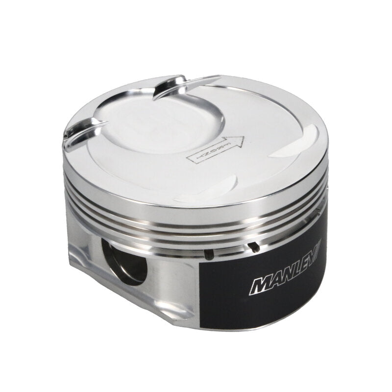 Manley Performance Manley Ford 3.5L Ecoboost 3.642in Bore 1.239in Comp Height -8.5cc Dish Extreme Duty Piston Set