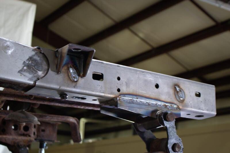 RustBuster Rust Buster 95-04 Toyota Tacoma Rear Frame Section - Left Side