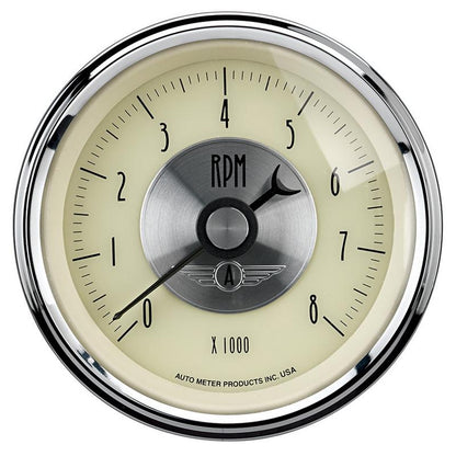 Autometer Prestige Series 52mm 8-18V Short Sweep Electronic Voltmeter Gauge