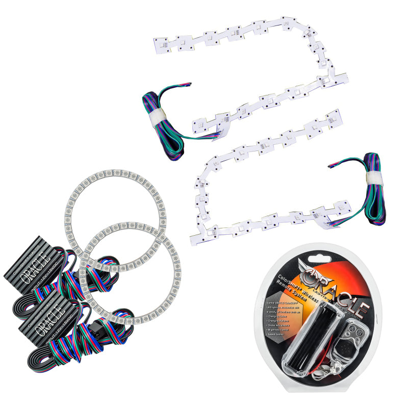 ORACLE Lighting Oracle 11-19 Chrysler 300C DRL Upgrade w/ Halo Kit - ColorSHIFT