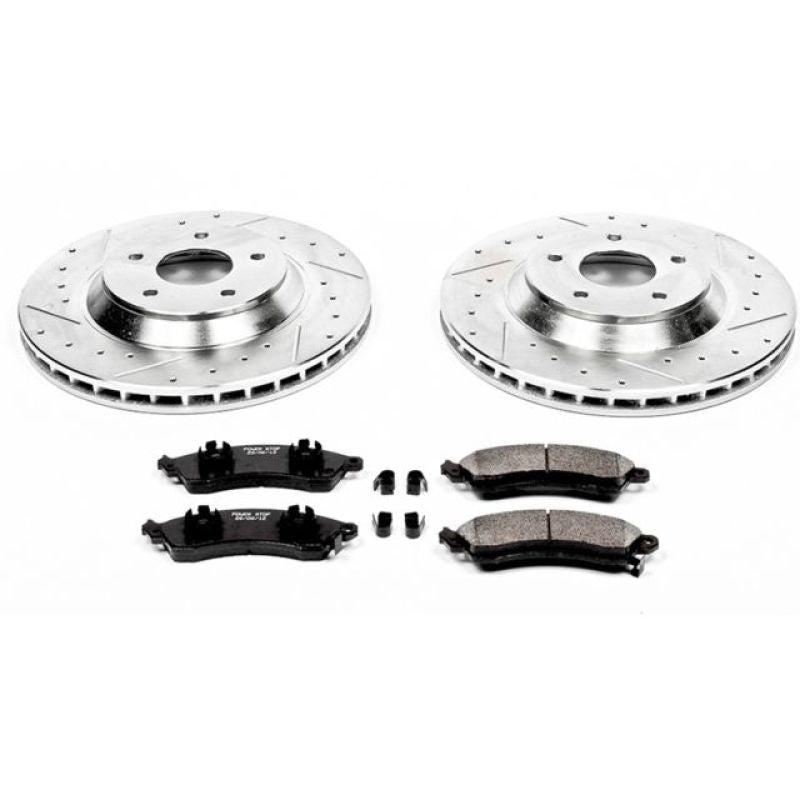 PowerStop Power Stop 88-96 Chevrolet Corvette Front Z23 Evolution Sport Brake Kit