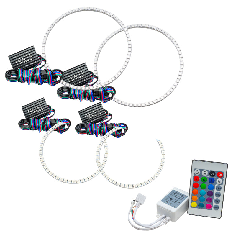 ORACLE Lighting Oracle Ford Falcon 08-13 Halo Kit - ColorSHIFT w/ Simple Controller