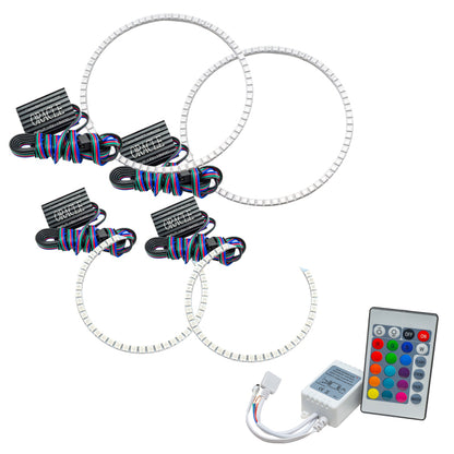 ORACLE Lighting Oracle Ford Falcon 08-13 Halo Kit - ColorSHIFT w/ Simple Controller