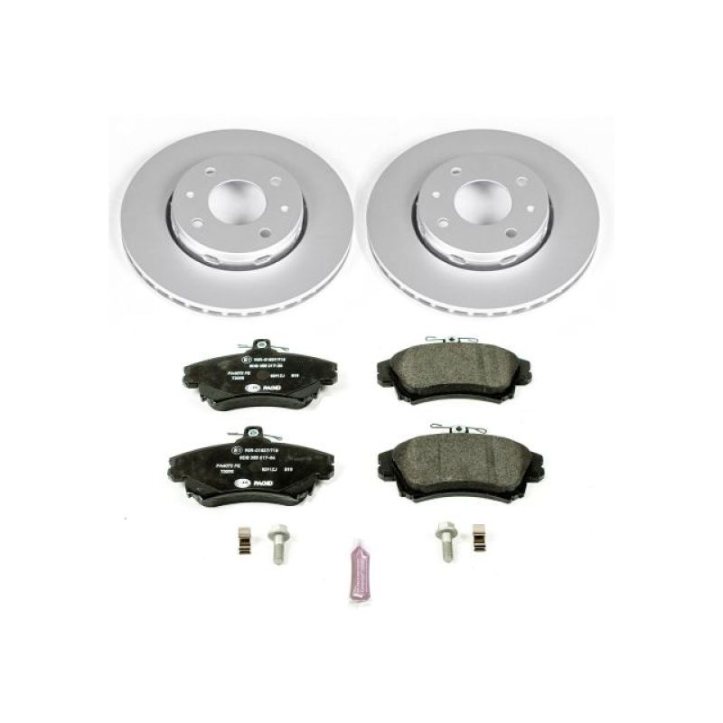 PowerStop Power Stop 00-04 Volvo S40 Front Euro-Stop Brake Kit