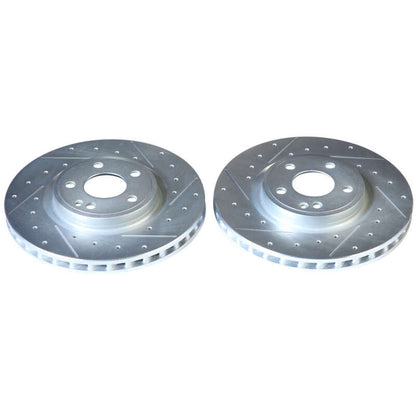 PowerStop Power Stop 17-19 Infiniti QX30 Front Evolution Drilled & Slotted Rotors - Pair