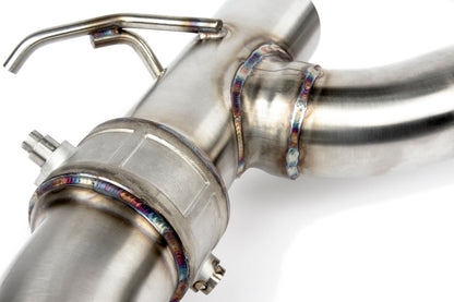 Dinan 16-23 BMW X1/X2 xDrive28i (F48/F39) Valved Axleback Exhaust System - Polished Tips