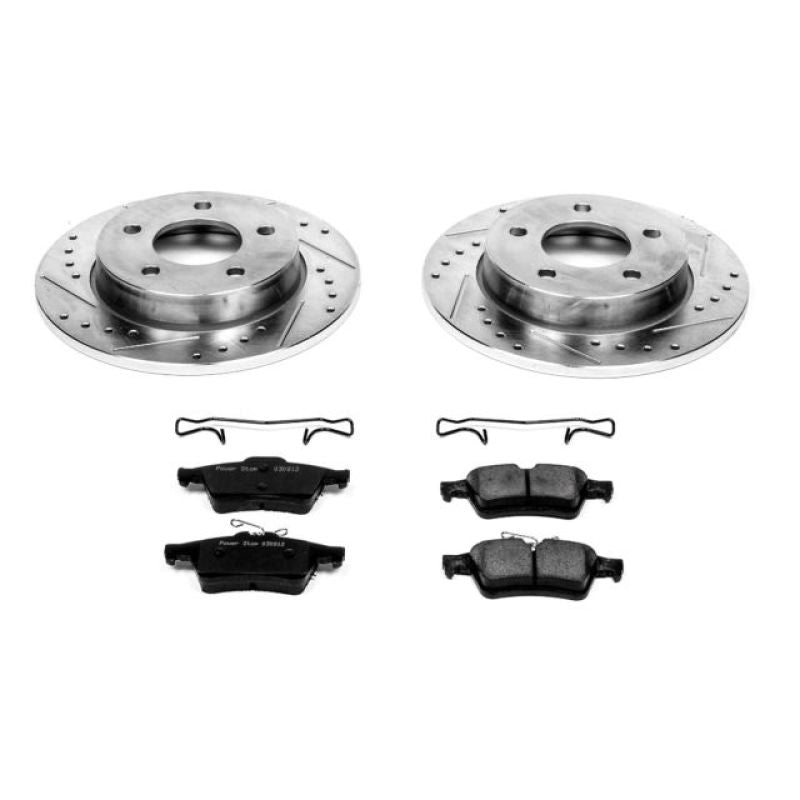 PowerStop Power Stop 06-13 Mazda 3 Rear Z23 Evolution Sport Brake Kit