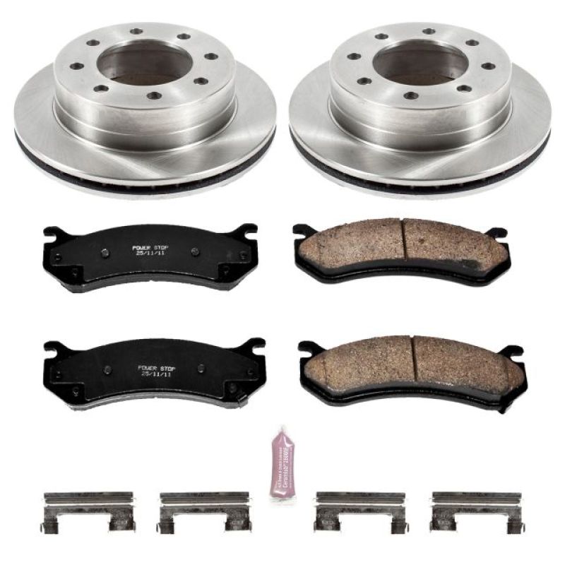 PowerStop Power Stop 2003 Chevrolet Silverado 1500 HD Rear Autospecialty Brake Kit