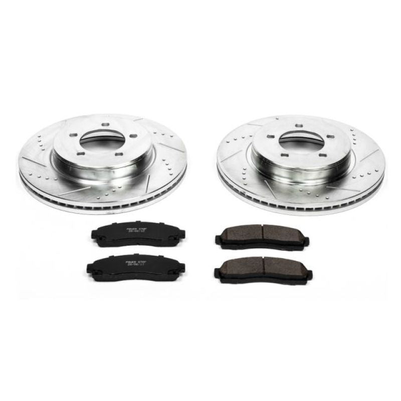 PowerStop Power Stop 02-05 Ford Explorer Front Z23 Evolution Sport Brake Kit