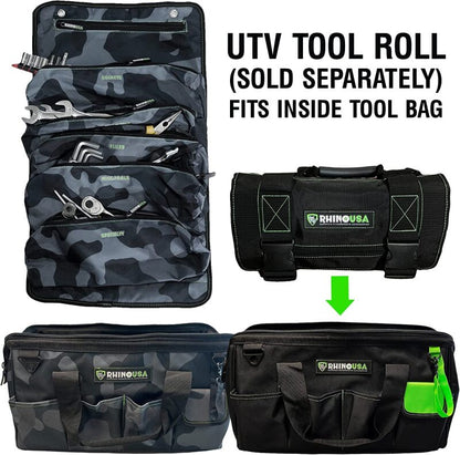 Rhino USA Heavy Duty Tool Bag (Black)