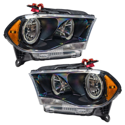 ORACLE Lighting Oracle 11-13 Dodge Durango SMD HL Halogen - Black - ColorSHIFT w/o Controller