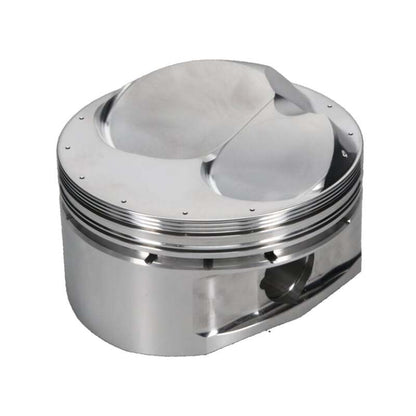 JE Pistons Chevrolet Small Block 4.155in Bore 1.335in CH 14.50CC Dome Piston Kit (Set of 8)