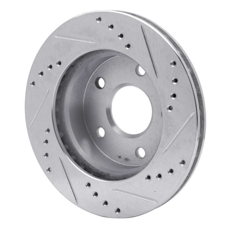 R1 Concepts R1 90-97 Ford AEROSTAR Right Front Drilled & Slotted Silver Brake Rotor