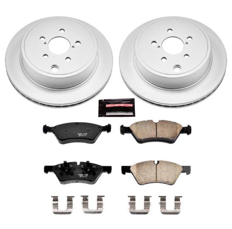PowerStop Power Stop 13-16 Scion FR-S Rear Z17 Evolution Geomet Coated Brake Kit