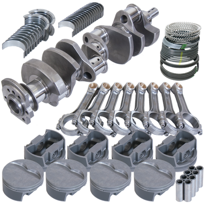 Eagle Chevy 350 3.750in Crank 6.000in I-Beam Rods -5cc Flat Top 4.040in Pistons Rotating Assembly