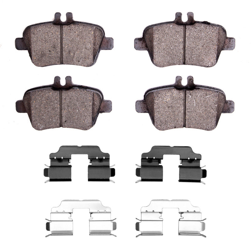 R1 Concepts R1 14-19 Mercedes-Benz CLA250 Rear Euro Ceramic Brake Pads & Hardware Kit