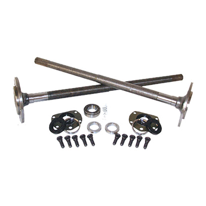 Yukon Gear & Axle Yukon Gear One Piece Axles For 76-79 Model 20 CJ7 Quadratrack w/ Bearings and 29 Splines / Kit