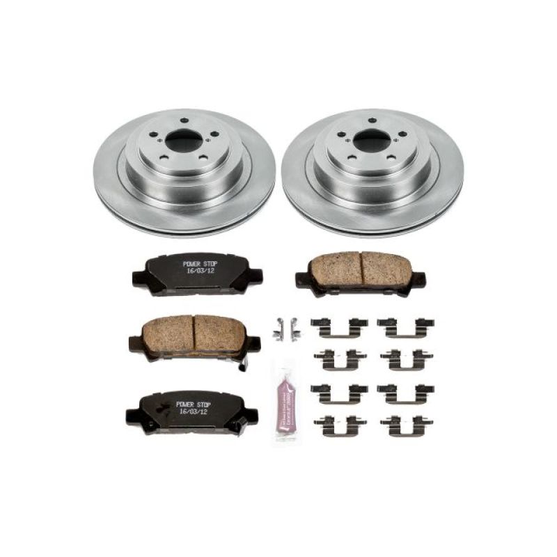 PowerStop Power Stop 05-09 Subaru Legacy Rear Autospecialty Brake Kit