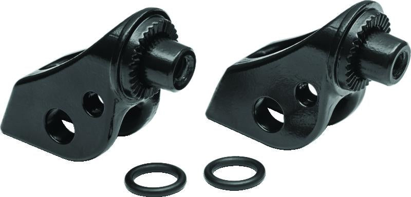 Kuryakyn Splind Peg Adptr Honda Frt Blk