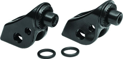 Kuryakyn Splind Peg Adptr Honda Frt Blk