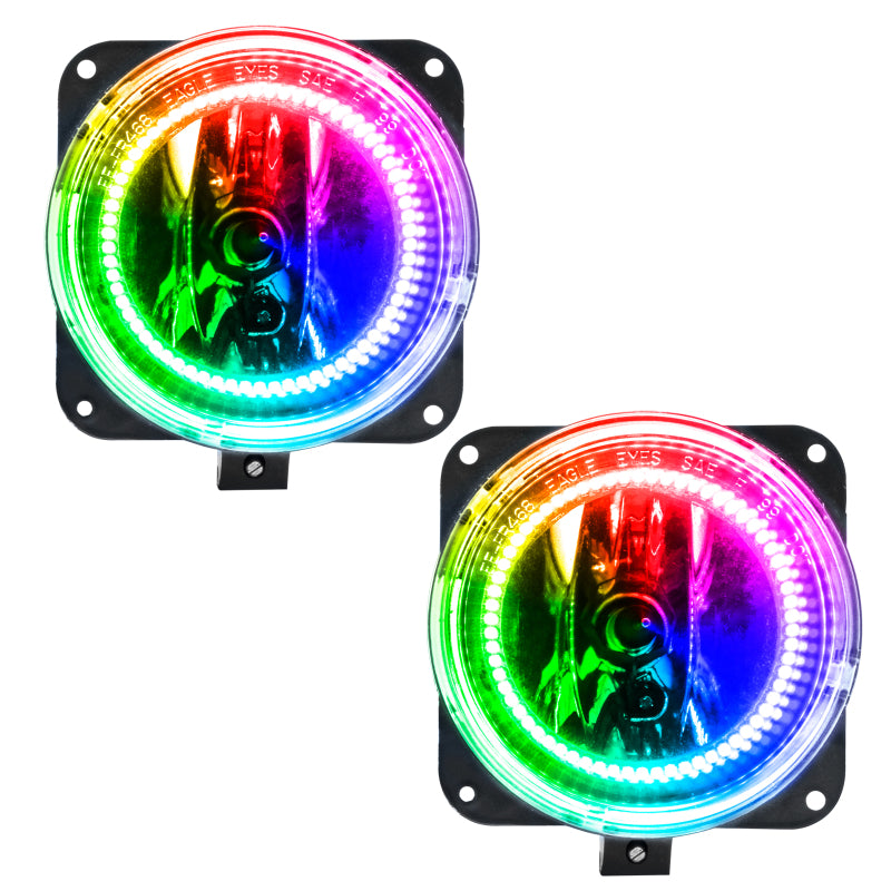 ORACLE Lighting Oracle Ford Escape 05-07 LED Fog Halo Kit - ColorSHIFT