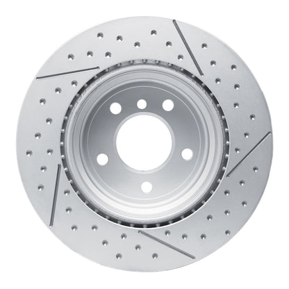 DFC 13-13 BMW 135IS Rear GeoSPEC Coated Rotor - Dimpled and Slotted