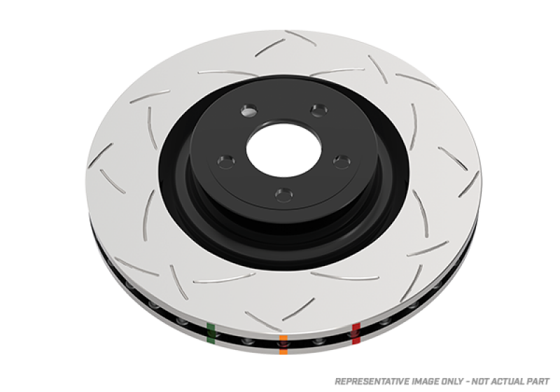 DBA 11-15 Jeep Grand Cherokee All Exc. SRT8 Rear T3 4000 Series Uni-Directional Slotted Rotor 330mm
