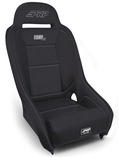 PRP Seats PRP Comp Elite Suspension Seat - Black Vinyl - Black